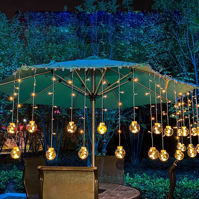 Waterproof LED Fairy Lights – 3.5m Outdoor String Lights for Romantic Ambiance, Weatherproof Twinkle Lights for Garden and Patio 1