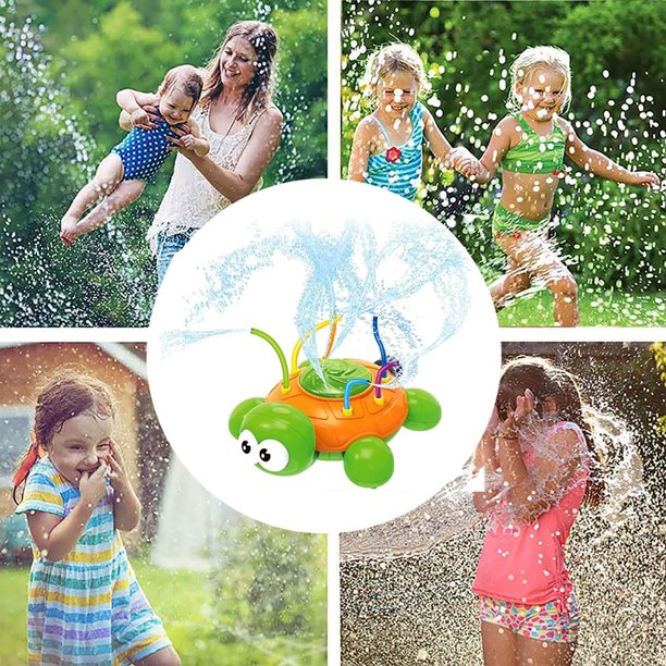 Colorful Turtle Lawn Sprinkler for Kids - Halri