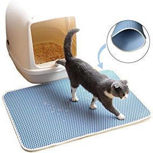 Easy Clean Rubber Anti-Slip Cat Litter Mat