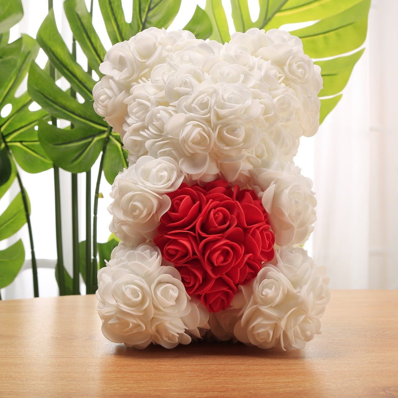 Lovely Pink Plush Bear Arrangement