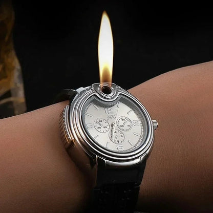 Waterproof Rechargeable Pocket Lighter Watch for Camping - Halri