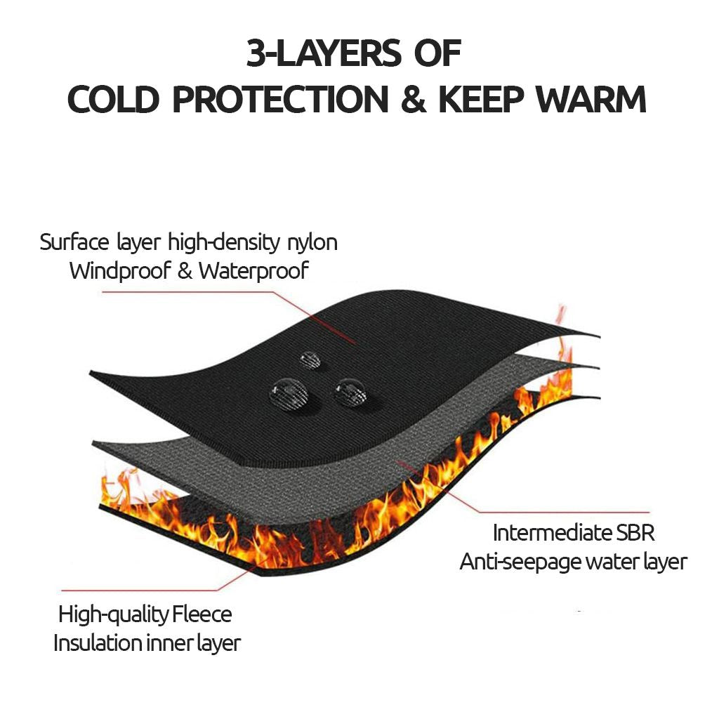 Warm Touch Electric Gloves for Skiing and Cycling