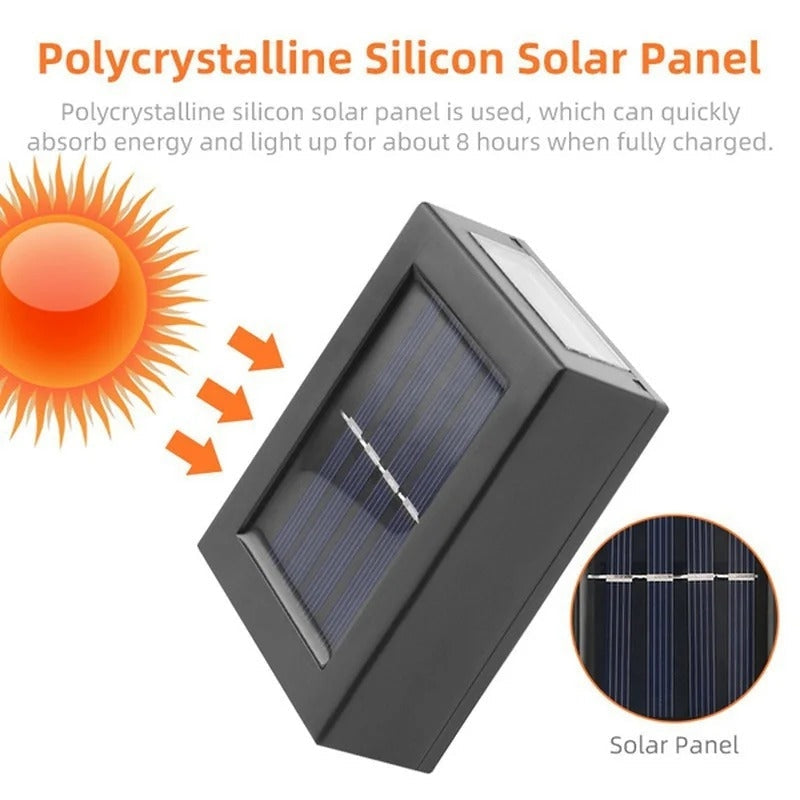 Wireless Waterproof LED Solar Outdoor Wall Light