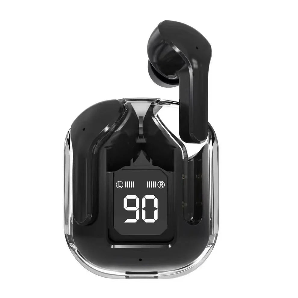 Wireless In-Ear Headphones with LED Display and Charging Case - Bluetooth Wireless Earbuds for Comfort and Convenience 1