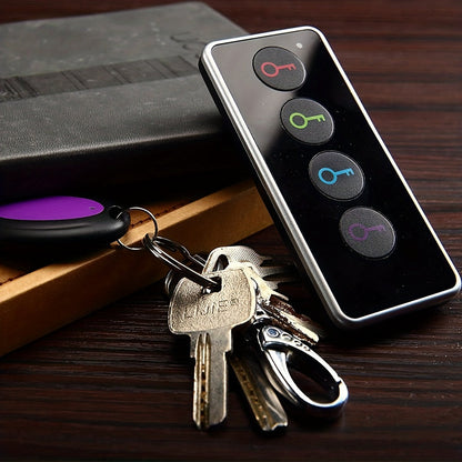 Long Range Key Finder with LED Light and 4 Trackers - Halri