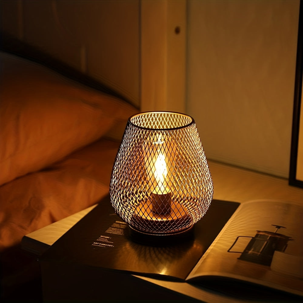 Wireless LED Camping Lantern – Portable Outdoor Light with Warm White Glow, Waterproof Design for Indoor and Outdoor Use 6