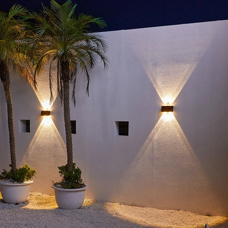 Wireless Solar Outdoor Wall Lamp – Weatherproof LED Light for Gardens, Patios, and Balconies 2