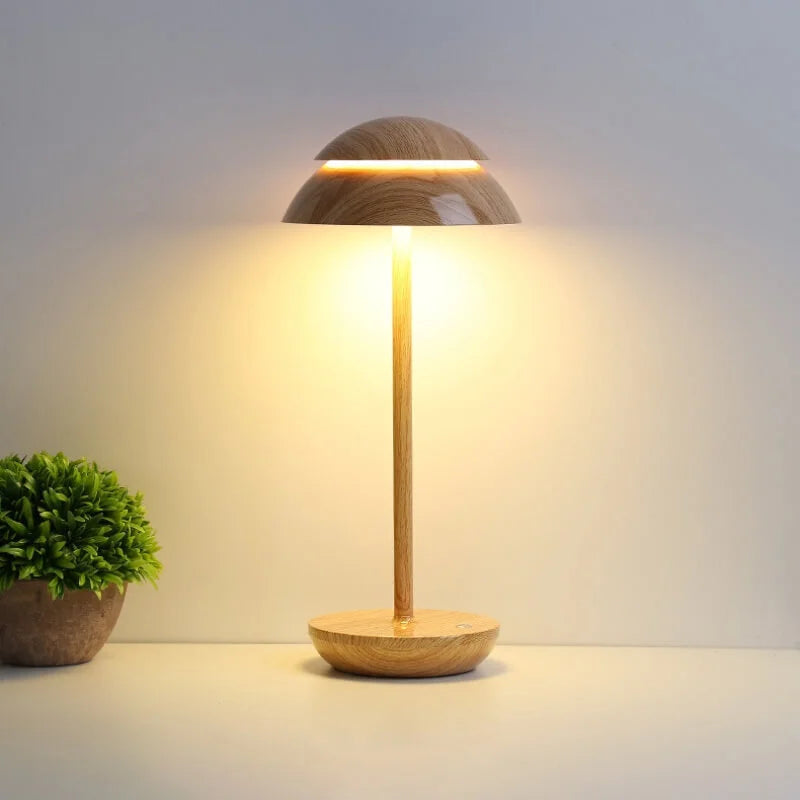 Wireless Table Lamp with Touch Control – Cordless, Modern Scandinavian Design for Bedside or Living Room 2