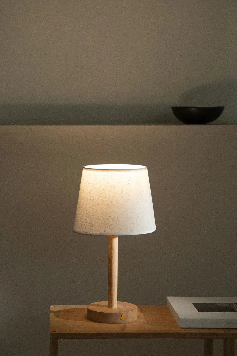 Soft Wooden Rechargeable Night Lamp - Halri