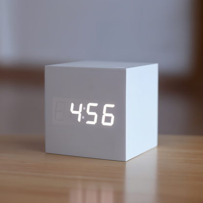 Stylish Wooden Digital LED Wall Clock