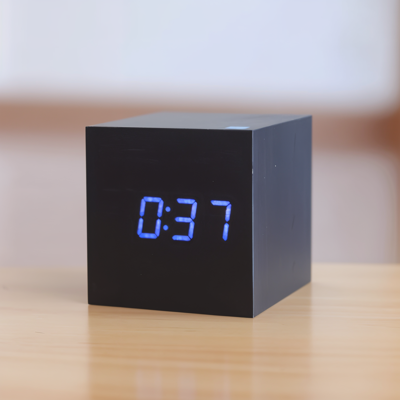 Stylish Wooden Digital LED Wall Clock