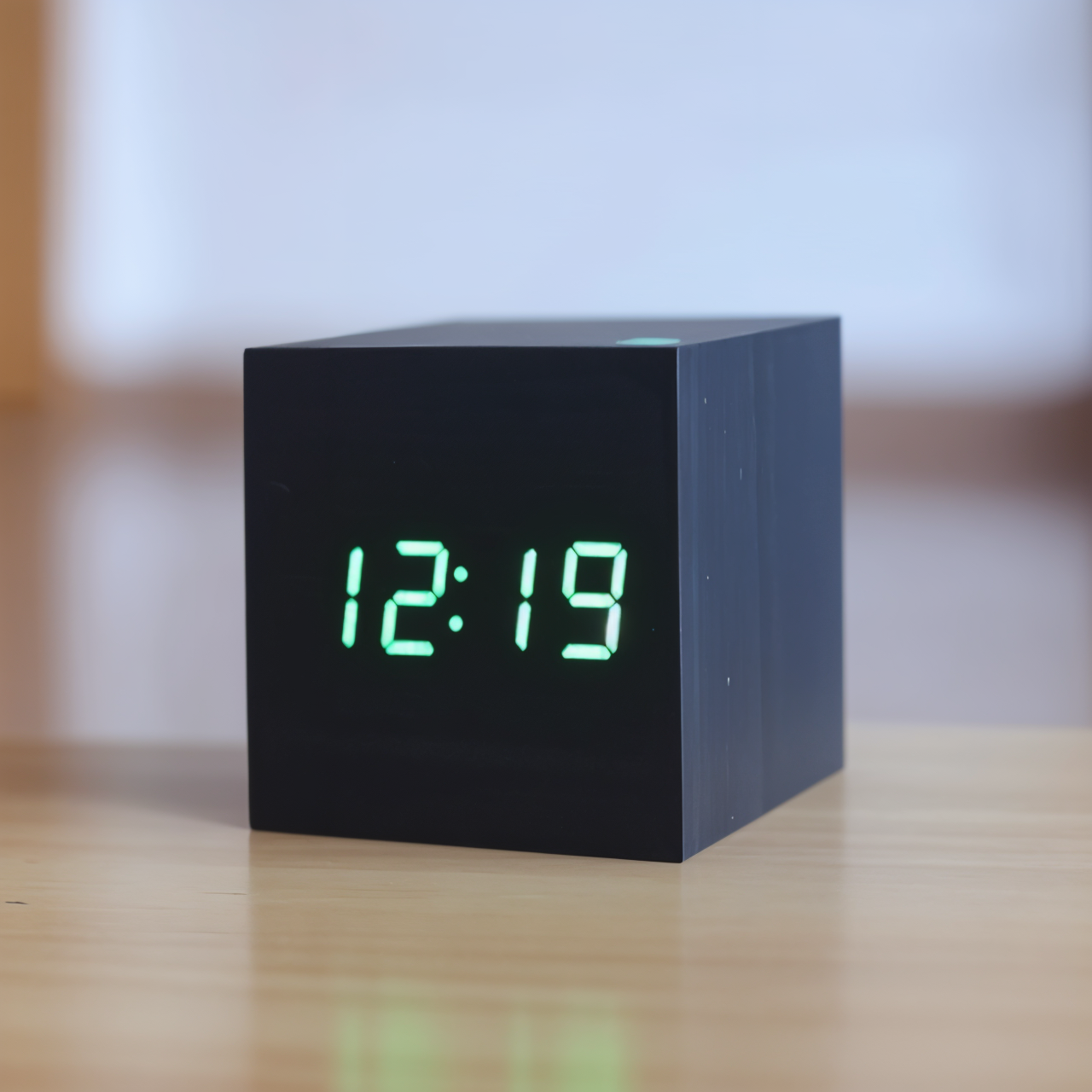 Stylish Wooden Digital LED Wall Clock