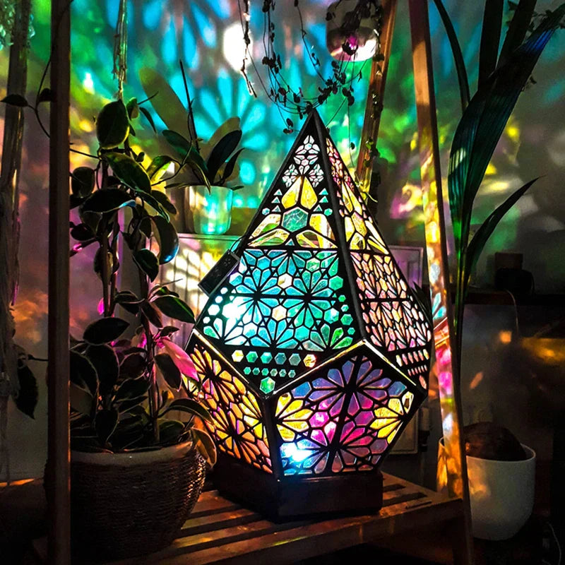 Colorful Holographic LED Table Lamp - Halri