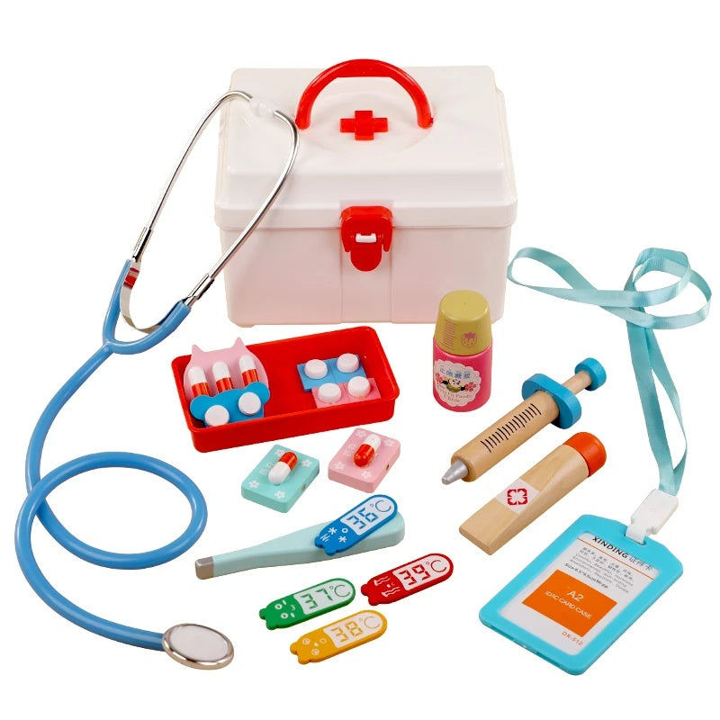 Kids Doctor Playset with Medical Tools and Sounds - Halri