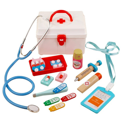 Kids Doctor Playset with Medical Tools and Sounds - Halri