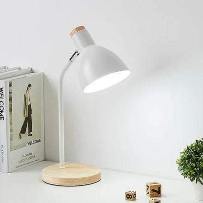 Wooden Table Lamp with Natural Design – Rustic Bedside Lamp for Warm Light in Living Room or Bedroom 2