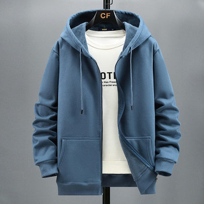 Soft Hooded Sweater Jacket - Halri
