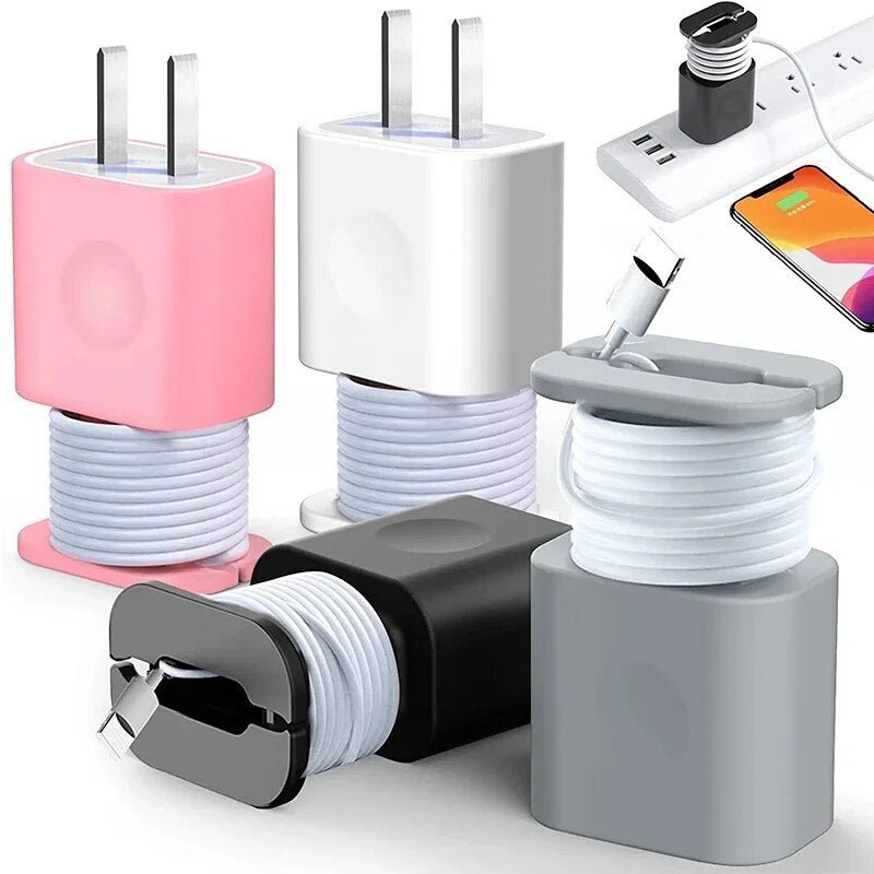 Cable Organizer Silicone Cord Wrap