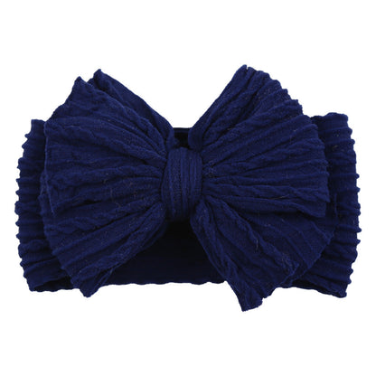 Kids' Soft Nylon Hair Bow Headband