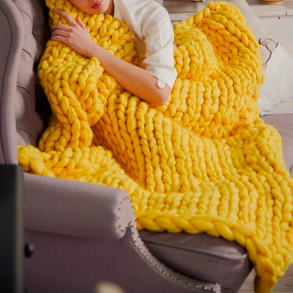 Premium Bulky Yarn for Crochet Blankets