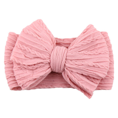 Kids' Soft Nylon Hair Bow Headband
