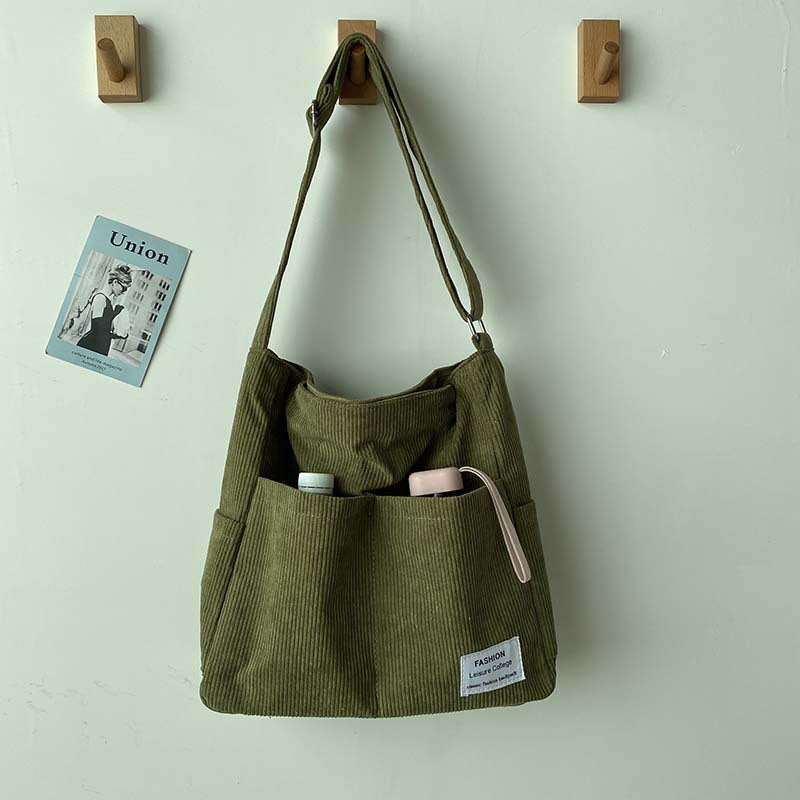 Trendy Canvas Crossbody Purse - Halri