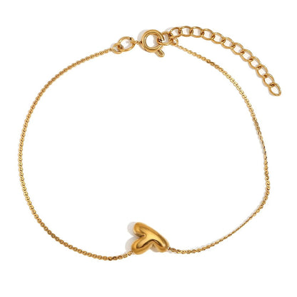 Tiny Alphabet Letter Charm Bracelet