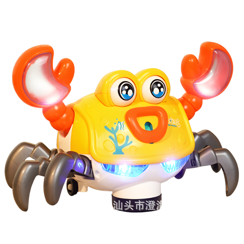 Fun Plush Crab Toy