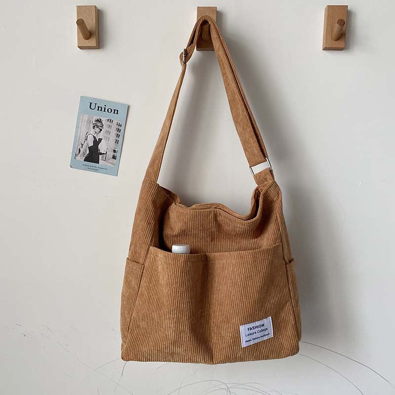 Trendy Canvas Crossbody Purse