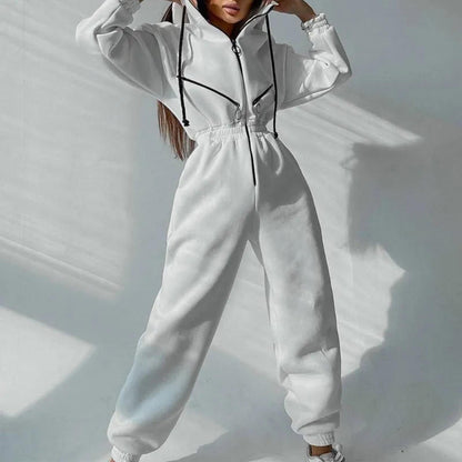 Classic Zip Up Jumpsuit - Halri