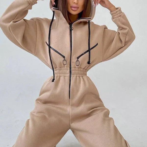 Classic Zip Up Jumpsuit