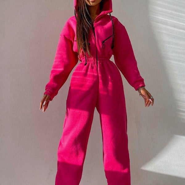 Classic Zip Up Jumpsuit
