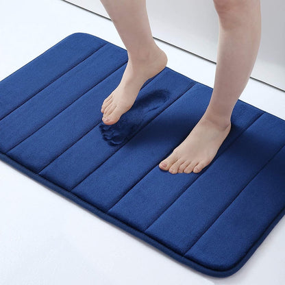 Plush Anti Slip Bathroom Mat - Halri