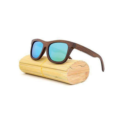 Eco Friendly Bamboo Retro Shades - Halri