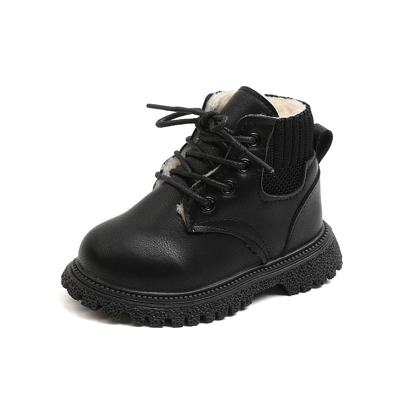 Classic Leather Ankle Boots for Women