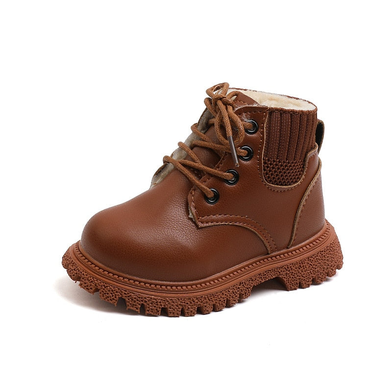 Classic Leather Ankle Boots for Women