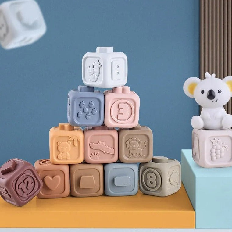 Colorful Baby Blocks for Toddlers