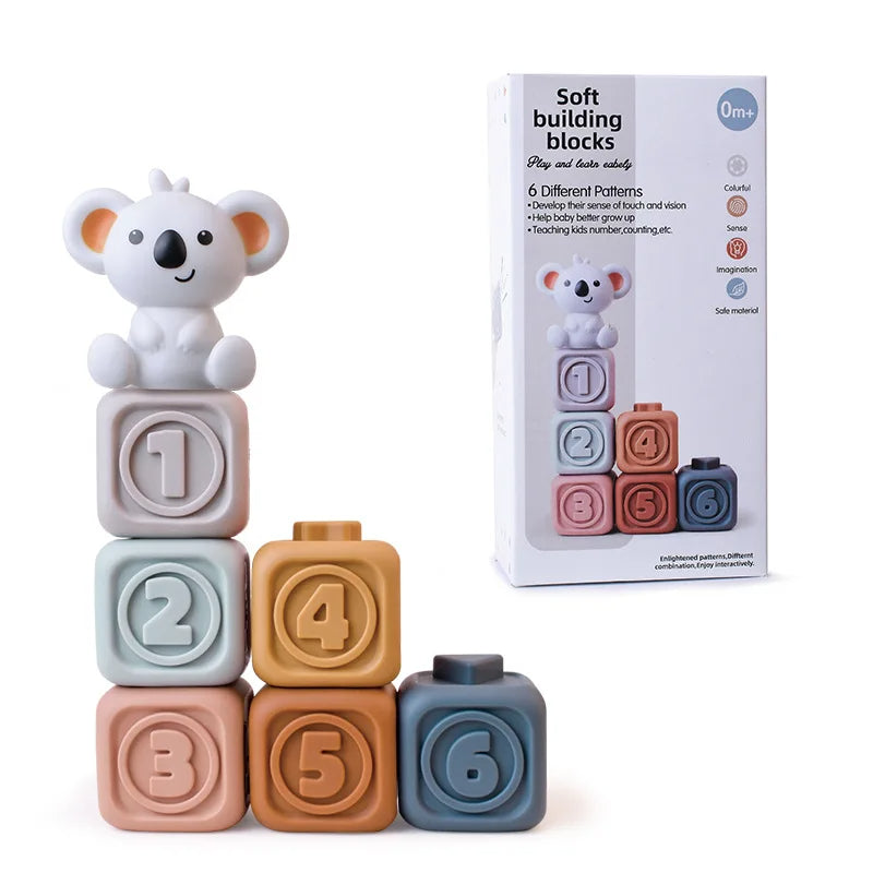 Colorful Baby Blocks for Toddlers - Halri