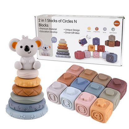 Colorful Baby Blocks for Toddlers