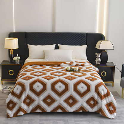 Cozy Plush Throw Blanket - Soft Machine Wash Blanket - Halri