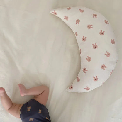 Plush Baby Moon Pillow for Sleep