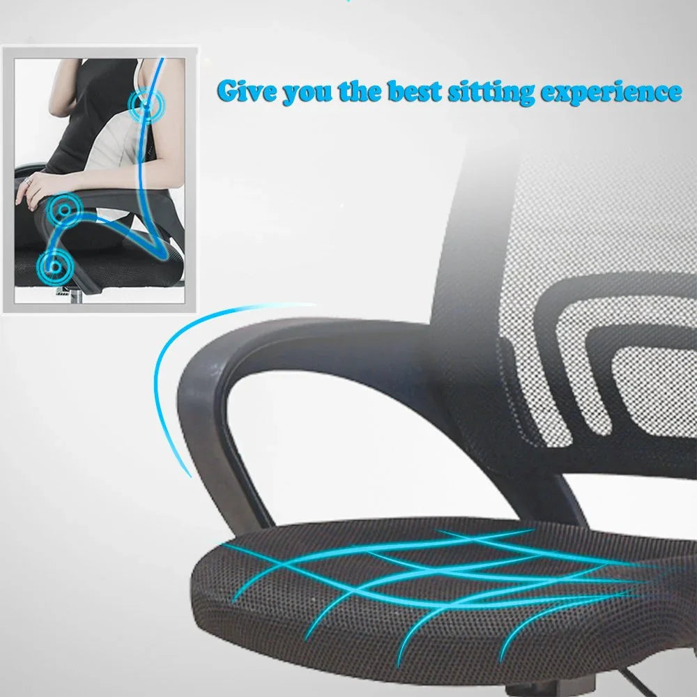 Comfortable Padded Mesh Computer Chair