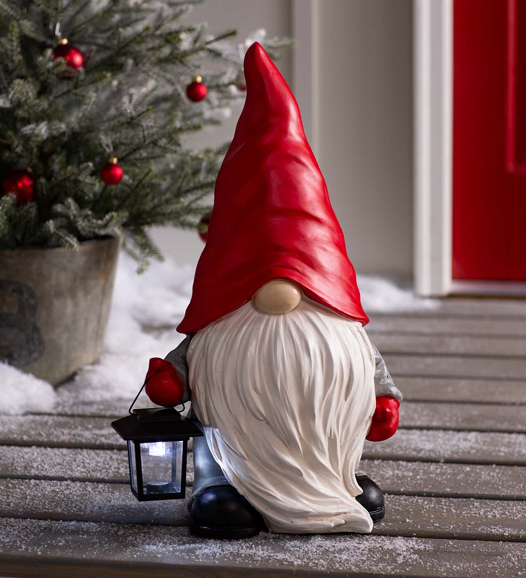 Friendly Garden Gnome Statue - Halri