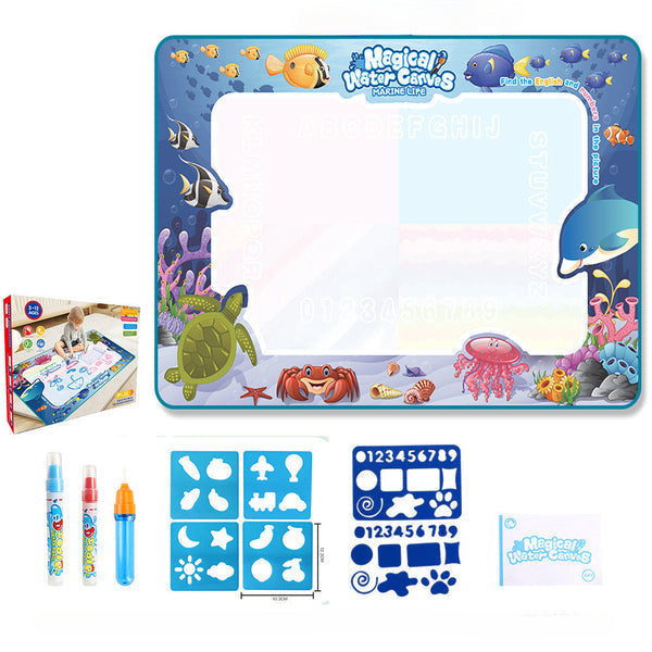 Colorful Kids Art Play Mat