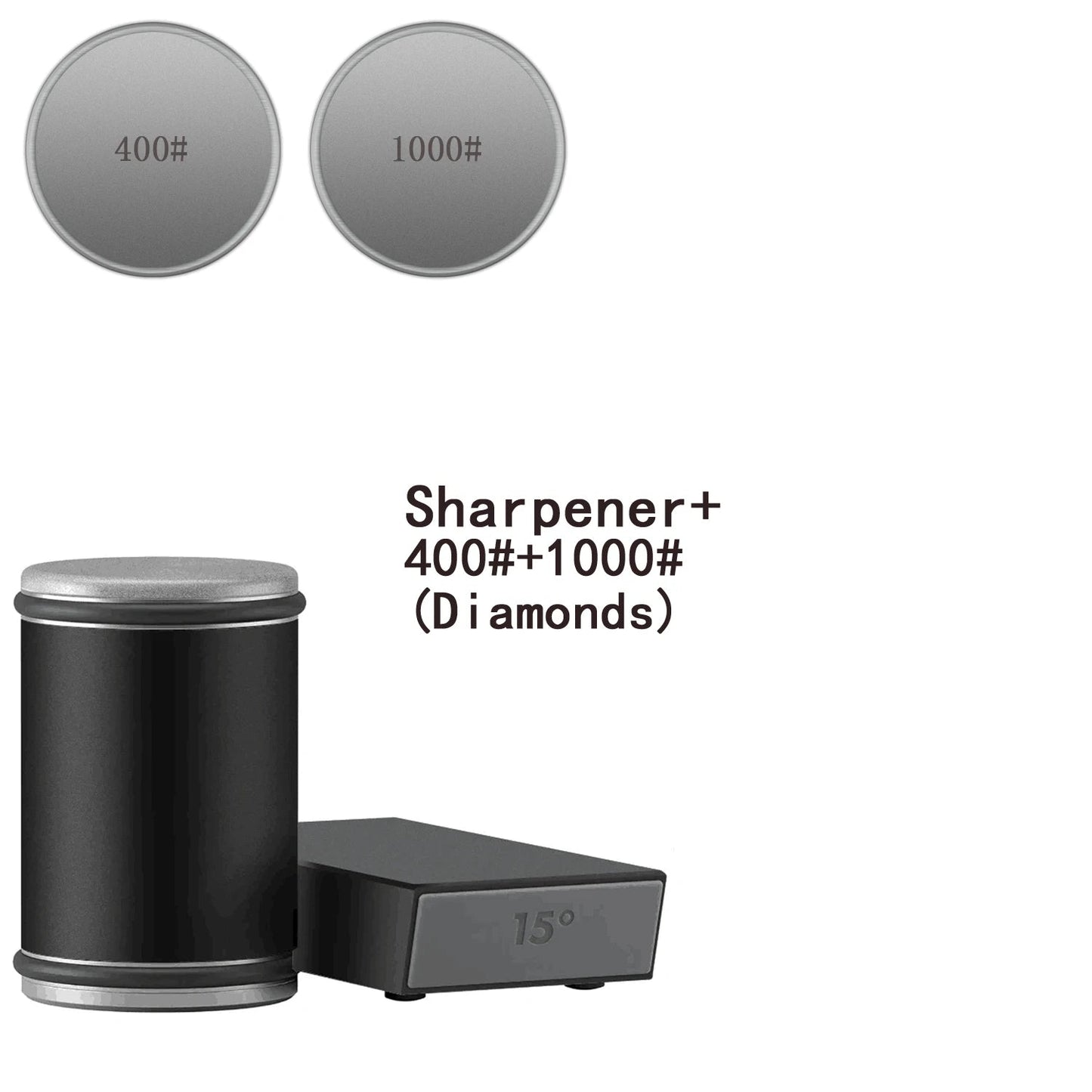 Easy 2-in-1 Sharpening Tool with Magnetic Knife Storage