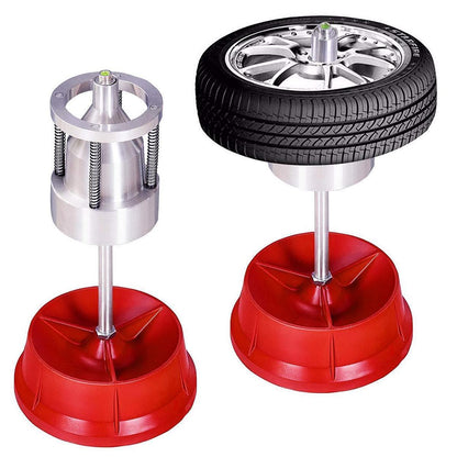 Compact Portable Tire Inflator Wheel Changer Kit
