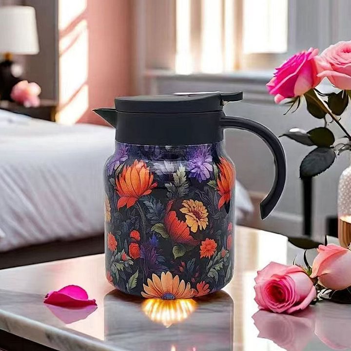 Large 1000ml Thermal Teapot with Infuser