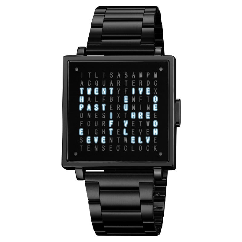 Stylish Slim Metal Unisex Watch