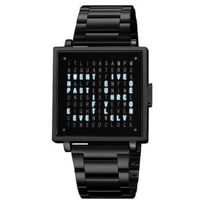 Stylish Slim Metal Unisex Watch
