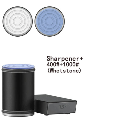 Easy 2-in-1 Sharpening Tool with Magnetic Knife Storage